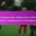 Αλλαγή Παιχνιδιού: Εκμετάλλευση του πλάτους, Κίνηση παικτών, Επιθετικές επιλογές