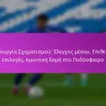 4-4-2 Σχηματισμός: Πλάτος, Ισορροπία, Γρήγορες μεταβάσεις στο Επιθετικό Ποδόσφαιρο